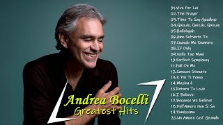 Andrea Bocelli Greatest Hits 2022  Andrea Bocelli Full Album  Andrea Bocelli Best Songs [upl. by Ibrab713]