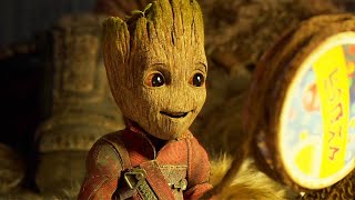 Baby Groot Trying to Find Yondus Fin  Guardians of the Galaxy Vol 2 2017 Movie Clip HD [upl. by Kina973]