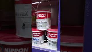 Hasil Cat Glosy Vinilex Gloss Cat Tembok Interior Dan Eksterior painting youtubeshorts [upl. by Suirradal]