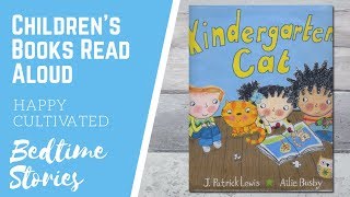 KINDERGARTEN CAT Book  Back to School Books for Kindergarten  Kids Books Read Aloud [upl. by Chute]