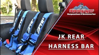 JK Rear Harness Bar Install [upl. by Gabe625]