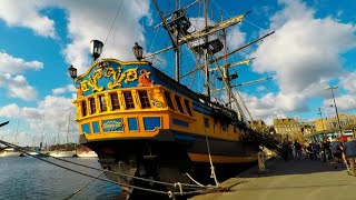 Streets of SaintMalo France GoPro 1080p [upl. by Anirtek]