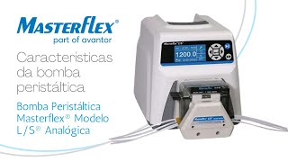 Bomba Peristáltica Masterflex® Modelo LS® Analógica [upl. by Uhsoj4]