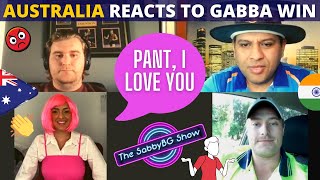 AUSTRALIANS REACT to INDIAS GABBA WIN They Still Cant Believe it [upl. by Medor]