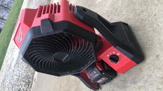 Milwaukee M18 Jobsite Fan  What I Figured Out [upl. by Bamford]