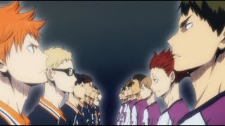 Karasuno vs Shiratorizawa Final Point  VOSTFR [upl. by Graubert]