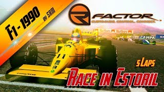 rFACTOR  F11990 by SRM  Race in Estoril [upl. by Nihs]