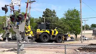 Interesting HiRail 🚜Downtown Sandwich IL [upl. by Bugbee]