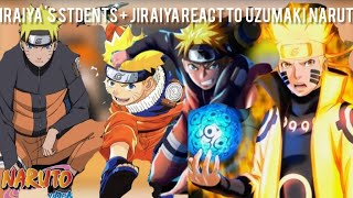 Jiraiyas studentsJiraiya react to Uzumaki Naruto [upl. by Crompton]