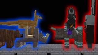 Minecraft Tower War  Illagers vs Animals [upl. by White]