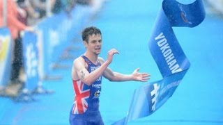 2013 World Triathlon Yokohama  Elite Men Highlights [upl. by Sicular217]