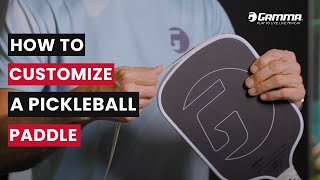 How To Customize Your Pickleball Paddle Using Lead Tape [upl. by Eltotsira]