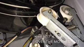 ✨ Bosch Dryer  Easy Belt Placement ✨ [upl. by Kcitrap]