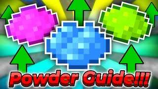 The Ultimate Powder Grinding Guide  Hypixel SkyBlock [upl. by Lurlene]