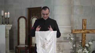 Munther Isaacs sermon in the Easter Vigil for Gaza from Bethlehem [upl. by Sirromaj]