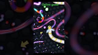 Slither io pro gameplay with friends and short video [upl. by Zellner350]