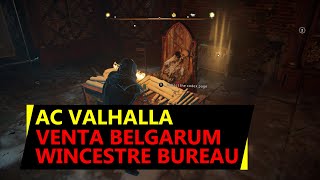 Wincestre Bureau AC Valhalla Venta Belgarum Location  Where to find entrance  Codex Page Suttungr [upl. by Marou128]