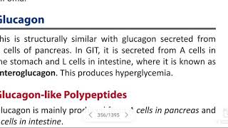 GI Hormones of secretin family  glucagon [upl. by Lora495]