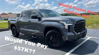 2023 Toyota Tundra SR5 34TT POV Test Drive amp Review [upl. by Onavlis]