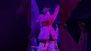 ariana grande SANGING in her song 7 rings live  arianagrande shorts [upl. by Akoyn]