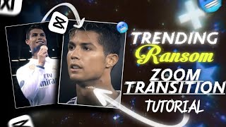 Trending Ransom Zoom Transitions Tutorial in Capcut [upl. by Maziar]