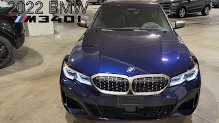 NEW ARRIVAL 2022 BMW M340i xDrive Sedan Tanzanite Blue Metallic [upl. by Leksehcey]