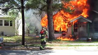 Paris Texas Structure fire [upl. by Urbanus330]