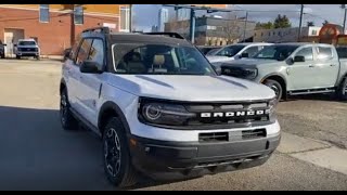 2024 Ford Bronco Sport Outer Banks  Oxford White [upl. by Stew]