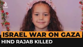 Body of missing Palestinian girl Hind Rajab found in destroyed car  Al Jazeera Newsfeed [upl. by Namyaw851]