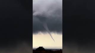 A snakelike tornado near Chester OK born from an outflow boundary’s wild spinup magic [upl. by Assilana]