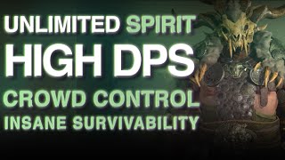 Diablo 4 Tank Druid Build With Unlimited Spirit And Insane Survivability Endgame [upl. by Aiyn]