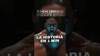 X Men Wolverine Orígenes La Historia en 1 min [upl. by Ness]