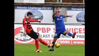 Peterhead 11 Clyde  Matthew Elsdon Goal [upl. by Oiracam966]