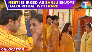 Parineetii update Kalyani tells Sanju to do his Haldi ritual with Pari Neeti is ANGRY  TV News [upl. by Joachima]