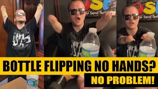 Bottle Flipping With No Hands Nubs of Odd Squad Family [upl. by Brande127]