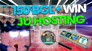 GROWTOPIA WIN 150 BGL HOSTING JU  Giveaway  growtopia casino [upl. by Zingg]