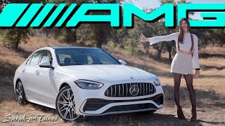 201HP Per Liter w F1 Tech  2023 Mercedes C43 AMG Review [upl. by Everick524]