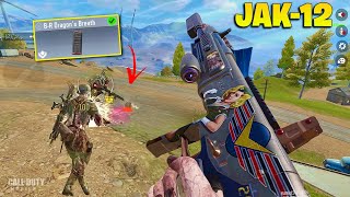 MUST TRY THIS NEW JAK12 DRAGONS BREATH ROUNDS ATTACHMENT IN CODM BR  JAK12 GUNSMITH COD MOBILE [upl. by Kissie]