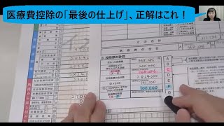 医療費控除の明細書までは仕上げた、その後が分からない人へ [upl. by Zsazsa]