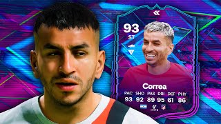 93 Flashback Correa SBC Player Review  EA FC 24 [upl. by Ettenahc]