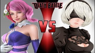 2B amp 9S from Nier vs Alisa from TEKKEN Battle of the Androids in WWE [upl. by Adlesirk]