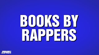 Books by Rappers  Category  POP CULTURE JEOPARDY [upl. by Hgeilyak336]