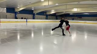 Argentine Tango Ice Dance Test 2022 [upl. by Barrie]