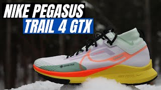 Nike Pegasus Trail 4 GTX Review  The Perfect Winter Running Shoe [upl. by Dalpe]