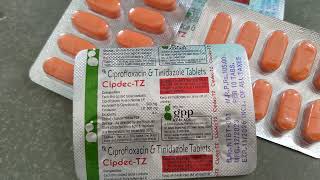 Ciprofloxacin and Tinidazole Tablets Uses  Cipdec TZ Tablet [upl. by O'Shee]