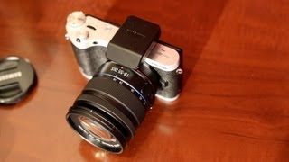 Unboxing Samsung NX300 Camera  A good Mirrorless Camera with APSC Sensor [upl. by Nalro1]