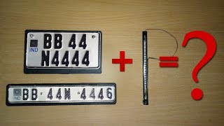 Number Plate Modification for Bike  Part 1 Unboxing Led Stripe Light and car Number Plate Frame [upl. by Redford]