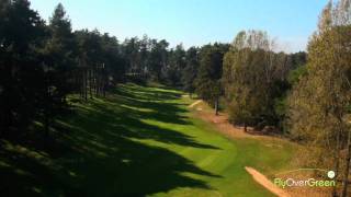 Golf Dhardelot  drone aerial video  Les Pins  Hole02 [upl. by Ykcim]