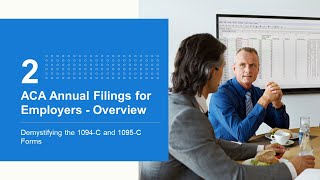 ACA Annual Filings for Employers Overview ACA Reporting Refresher Part 2 of 5 [upl. by Ahsinet]