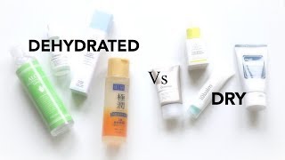 Dry vs Dehydrated Skin  The Difference [upl. by Arihaj]